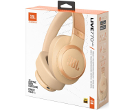 JBL LIVE 770NC Beżowe - 1241956 - zdjęcie 8